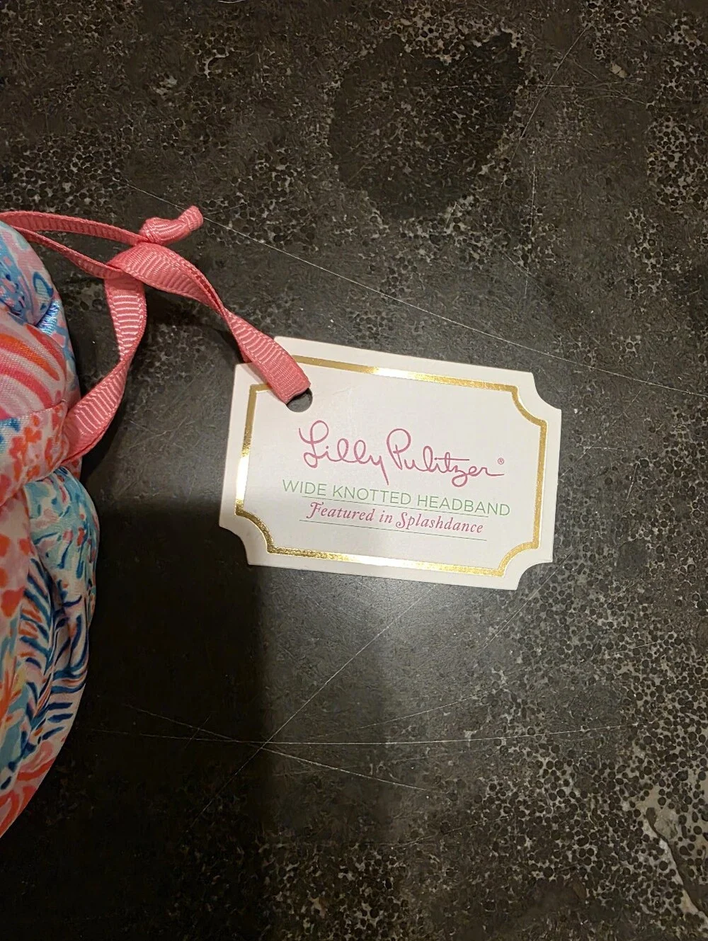 Lilly Pulitzer padded headband